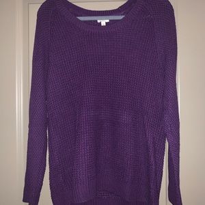 Purple Sweater